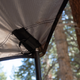 Each corner has a carabiner